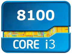 UserBenchmark: Intel Core i3-8100 BX80684I38100
