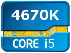 UserBenchmark: Intel Core i5-4670K BX80646I54670K